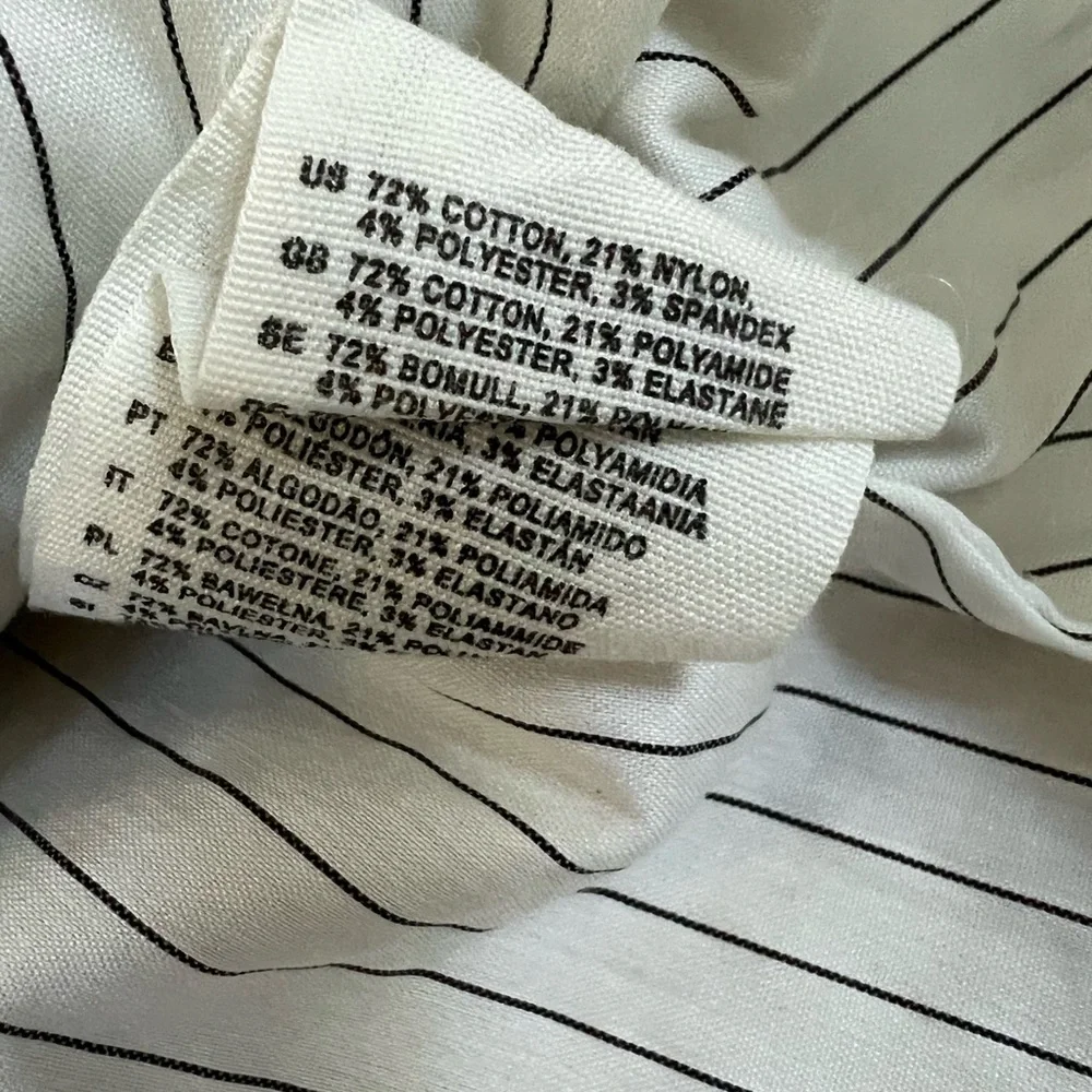 *SOLD* H&M Striped Wrap Shirt - Picture 3 of 4